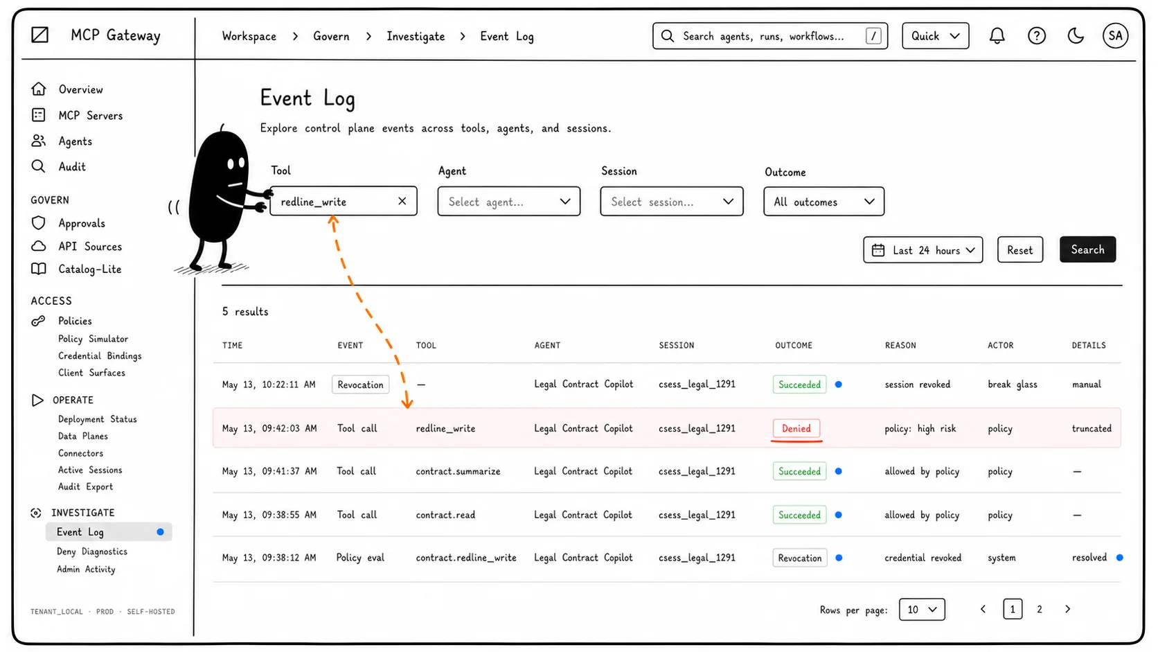 Investigate The Event Log