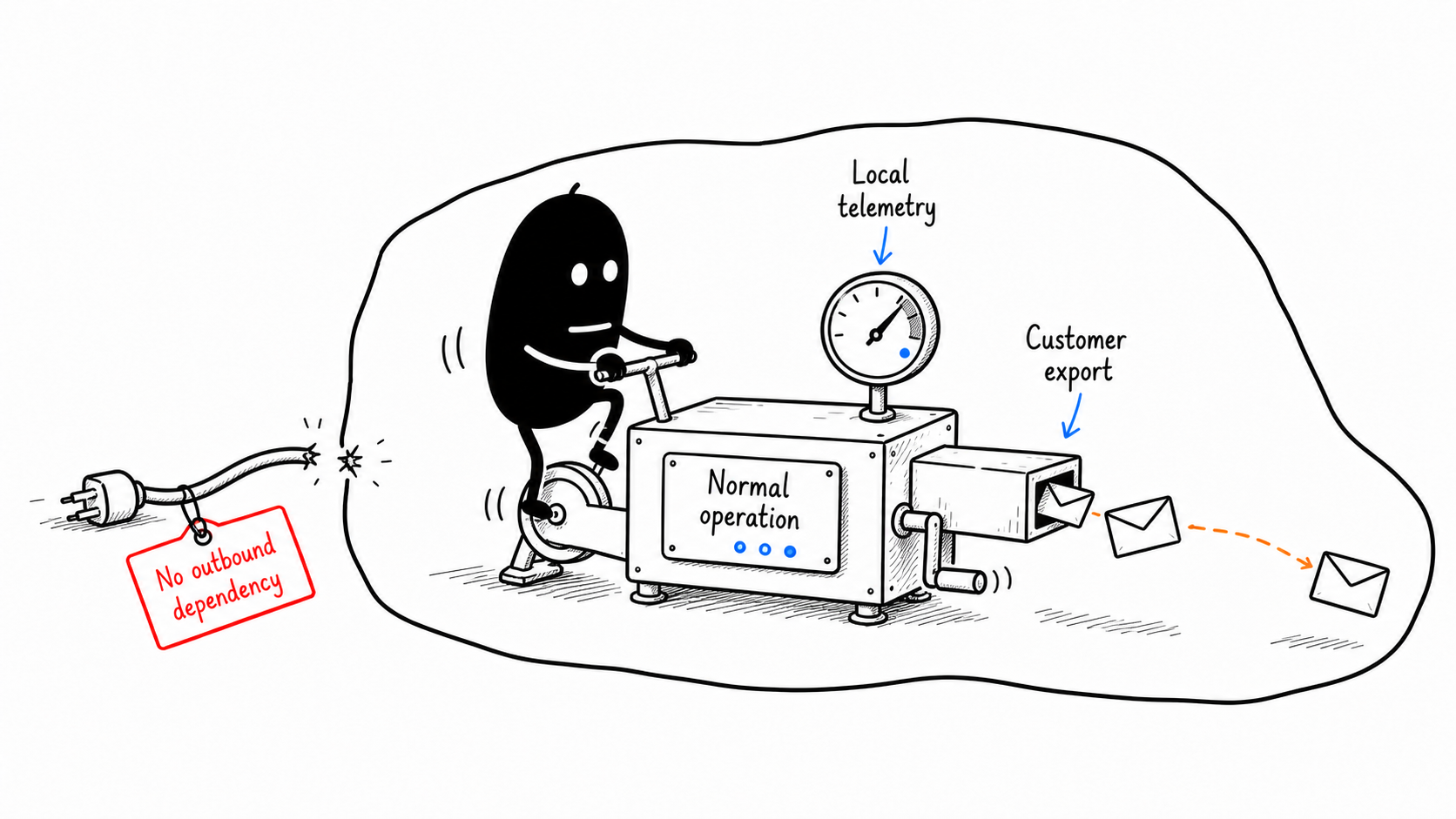 No Outbound Runtime Dependency